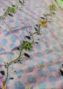Half Net Beautiful Saree❤✨