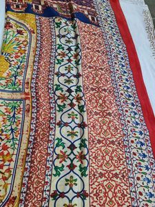 Floral Print Dupatta (Scarf) with Tassels