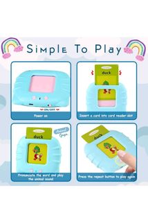 🔥New English Talking Flash Cards For Kids