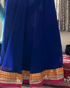 Royal Blue Skirt
