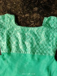 Beautiful Green Color Anarkali Kurti💚