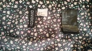 H&amp;M Floral print Midi skirt