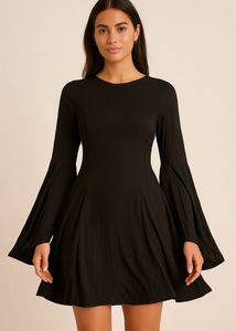 Fit And Flare Black Dress