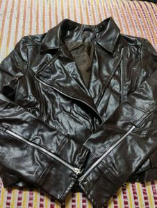 Faux Leather Unisex Jacket