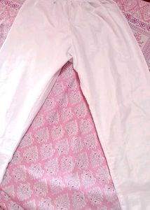 Chanderi Silk Kurti Set With Wedding Saree