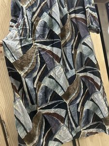 Abstract Print Kurta