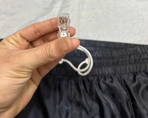 Louis Vuitton-Styled Blue Track Pants | Monogram