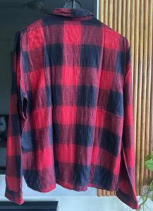 Red and Black Checked Shirt, Size - 34-36
