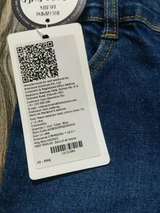 Cute Dino Embroidered Jeans