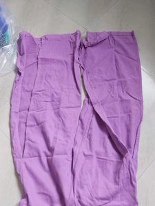 Falred Jeans With Slide Cut