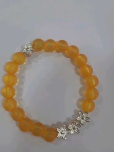 Beaded Flower Bracelet