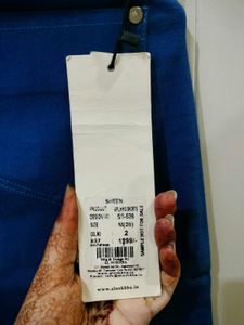 Blue Capri Pants