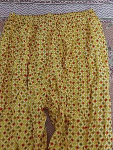 Yellow Suit Palazzo Set