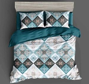Double Bedsheets With 2 Pilow Covers