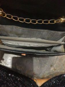 Black Quilted Crossbody Bag
