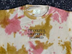 Tie-Dye 'Thankful' Sweatshirt
