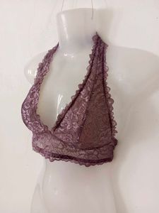 Lace Halter Bralette