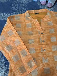 Orange Kurta