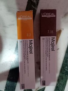 L&#39;oreal Majirel Hair Colour 7.35 + 8.3