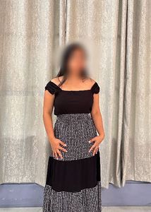 Chic Black & White Dress