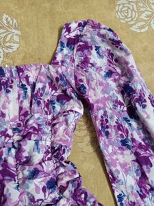 Berrylush Floral Mini Bodycon Dress