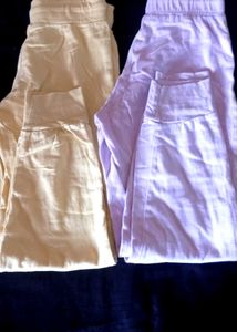 Lavender And Lemon Yellow Girl Boy Track Pant