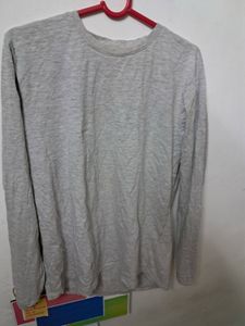 Next Full Sleeves Tshirt Grey Medium