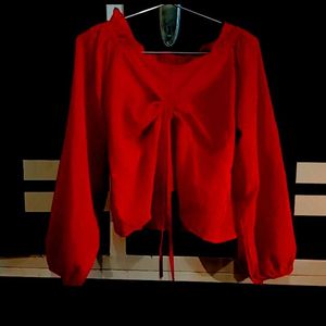 Women&#39;s Trendy Red 🍒 Top