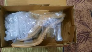 Shoetopia Nude Transparent Heels
