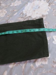 sage green baggy jeans
