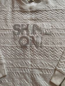 DNMX WHITE SWEATSHIRT
