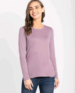 Mauve Long Sleeve Top