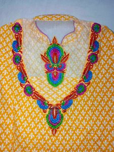 Yellow Salwar Suit Set