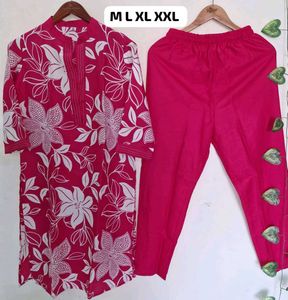 Summer Special Offer Kurti Set in 3 Colour