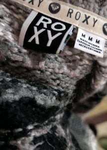 Branded  Broad Neck Sweater