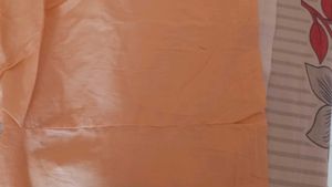 Peach Embroidered Kurta Set