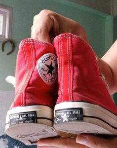 Red High Top Sneakers