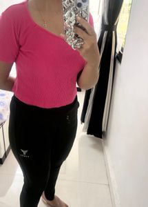 Girlish Pink Top