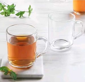 Set of 4 Glass Mugs
