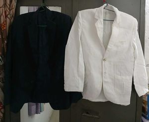 Combo Unisex Blazers - Black and White