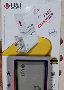 25W Fast Charger Multi Protocol  Ucb V8 Data Cable