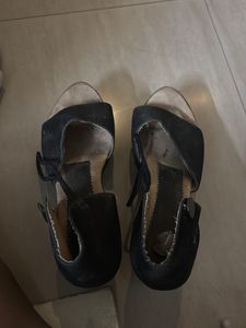 Black high heels