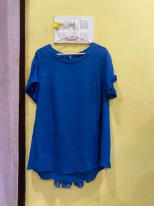 Blue Casual Top