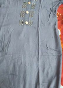 Elegant Grey Kurta