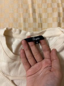 People - Stylish Cut-Out Tee