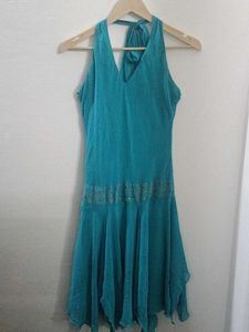 halter neck dress
