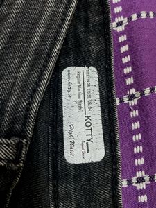 combo -2 Beautiful charcoal kotty jeans, kurthi