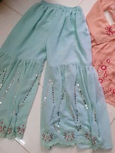 Peplum Top With Sharara