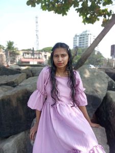 Pink cute dress