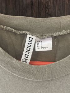 H&amp;M Casual Olive Green T-Shirt